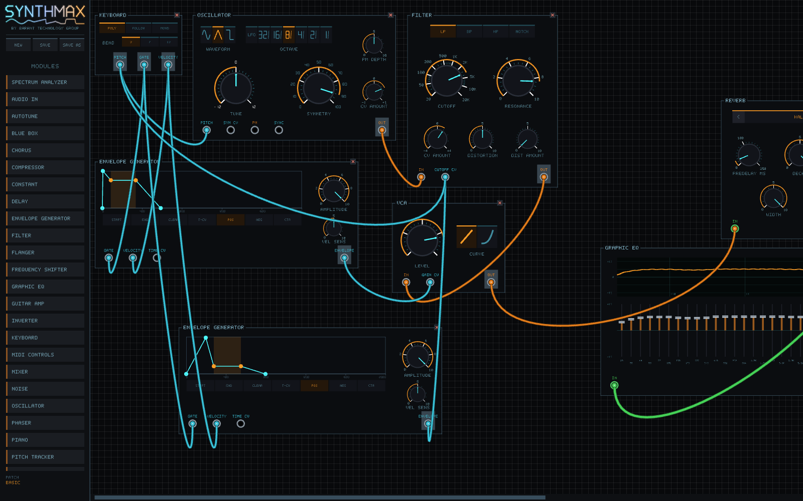 The synthmax workbench